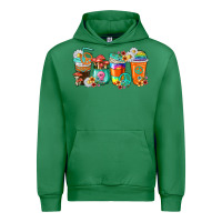 Emerald hippie coffee cups Urban Hoodie - texasbilliewilder
