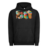 Pigment Black hippie coffee cups Urban Hoodie - texasbilliewilder