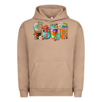 Pigment Burro hippie coffee cups Urban Hoodie - texasbilliewilder