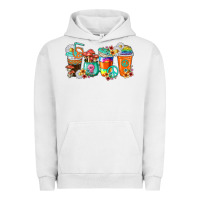 Hippie Coffee Cups Urban Hoodie | Teevron