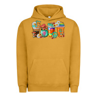 Pigment Peanut Butter hippie coffee cups Urban Hoodie - texasbilliewilder