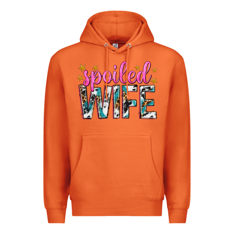Spoiled Wife Premium Hoodie by texasbilliewilder | Teevron