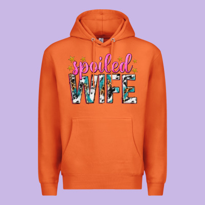 Premium Hoodie spoiled wife