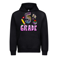 Black Fifth Grade Urban Hoodie - RanaPortraitStore