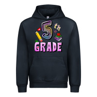 Navy Fifth Grade Urban Hoodie - RanaPortraitStore