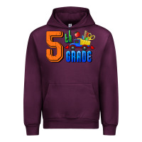 Mauve Wine Fifth Grade Urban Hoodie - RanaPortraitStore
