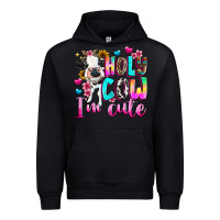 Black holy cow  m cute Urban Hoodie - texasbilliewilder