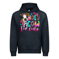 Navy holy cow  m cute Urban Hoodie - texasbilliewilder