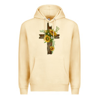 Pina Colada sunflower cross Premium Hoodie - texasbilliewilder