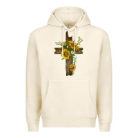 Tofu sunflower cross Premium Hoodie - texasbilliewilder