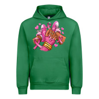Emerald Breast Cancer afro girl sneakers Urban Hoodie - RanaPortraitStore