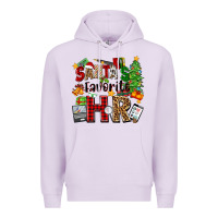 Lilac santa's favorite hr Premium Hoodie - Zillion Design Studio