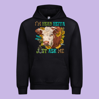 Im Head Heffa Just Ask Me Urban Hoodie Designed By Texasbilliewilder