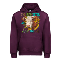 Mauve Wine im head heffa just ask me Urban Hoodie - texasbilliewilder
