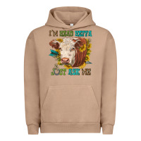 Pigment Burro im head heffa just ask me Urban Hoodie - texasbilliewilder