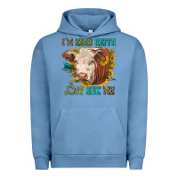 Pigment Pebble Blue im head heffa just ask me Urban Hoodie - texasbilliewilder