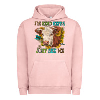 Pigment Salmon im head heffa just ask me Urban Hoodie - texasbilliewilder