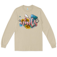 Mushroom nails Long Sleeve Tee - BarkalooDesign