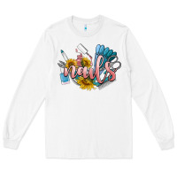 White nails Long Sleeve Tee - BarkalooDesign