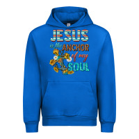 Cobalt jesus is the anchor of my soul Urban Hoodie - texasbilliewilder
