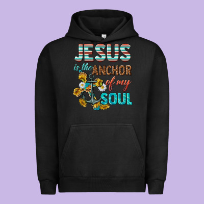 Jesus Is The Anchor Of My Soul Urban Hoodie Designed By Texasbilliewilder