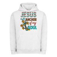 Pigment Lunar Rock jesus is the anchor of my soul Urban Hoodie - texasbilliewilder