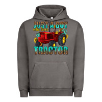Pigment Tornado just a boy who loves tractor Urban Hoodie - texasbilliewilder