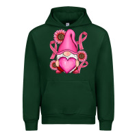 Forest Green Breast Cancer gnomes Urban Hoodie - RanaPortraitStore