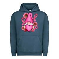 Pigment Midnight Navy Breast Cancer gnomes Urban Hoodie - RanaPortraitStore