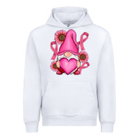 White Breast Cancer gnomes Urban Hoodie - RanaPortraitStore