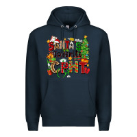 Navy santa's favorite cpht Premium Hoodie - Zillion Design Studio
