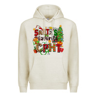 Oatmeal Heather santa's favorite cpht Premium Hoodie - Zillion Design Studio