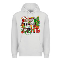 Dove Grey santa's favorite cpht Premium Hoodie - Zillion Design Studio