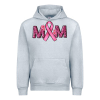 Heather Grey Breast Cancer Awareness Mom Urban Hoodie - RanaPortraitStore