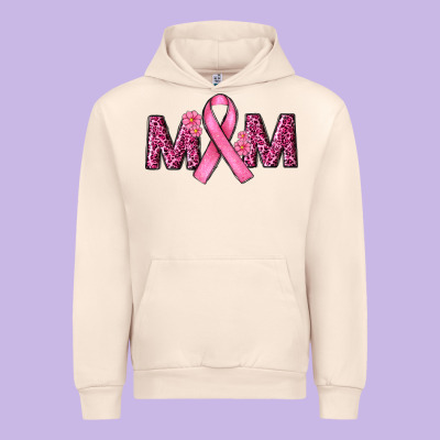 Urban Hoodie Breast Cancer Awareness Mom
