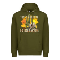Army Green thats one book i didnt write tbw Premium Hoodie - texasbilliewilder
