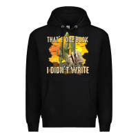 Black thats one book i didnt write tbw Premium Hoodie - texasbilliewilder