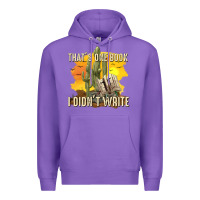 Purple thats one book i didnt write tbw Premium Hoodie - texasbilliewilder