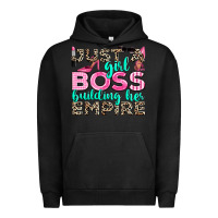 Pigment Black just a girl boss building her empire Urban Hoodie - texasbilliewilder