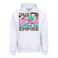 White just a girl boss building her empire Urban Hoodie - texasbilliewilder
