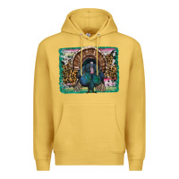 Antique Gold thanksgiving turkey with background Premium Hoodie - RanaPortraitStore
