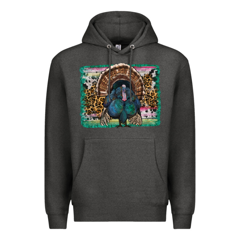 Thanksgiving Turkey With Background Premium Hoodie by RanaPortraitStore | Teevron