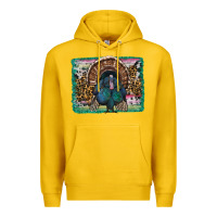 Lemon thanksgiving turkey with background Premium Hoodie - RanaPortraitStore