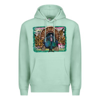 Seafoam thanksgiving turkey with background Premium Hoodie - RanaPortraitStore