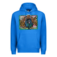 True Royal thanksgiving turkey with background Premium Hoodie - RanaPortraitStore
