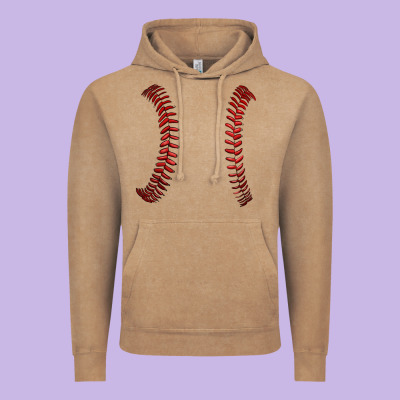 Ball Stitch Vintage Hoodie Designed By Adodesignshop