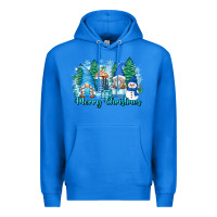 True Royal merry christmas snowman gnomes Premium Hoodie - Zillion Design Studio