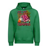 Emerald just a girl who loves camping Urban Hoodie - texasbilliewilder