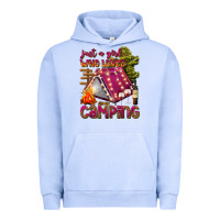 Pigment Grape Ice just a girl who loves camping Urban Hoodie - texasbilliewilder