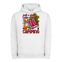 Pigment Lunar Rock just a girl who loves camping Urban Hoodie - texasbilliewilder